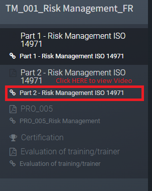 Part 2 - Risk Management ISO 14971